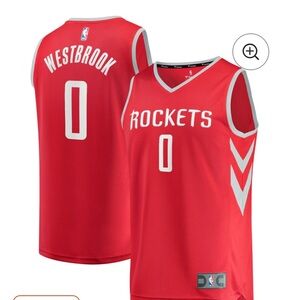 NWT: Fanatics Red Rockets Basketball Jersey
